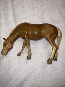 Vintage Breyer Horse Model #143 Palomino Grazing Chalky Mare