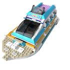 Lego Friends 41015 Dolphin Cruiser Yacht Boat Incomplete - For Parts