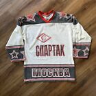 Vintage Spartak Moscow Russia Hockey Jersey Men’s Size XL