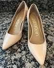 Calvin Klein Nude Pump Women Size 8 Pointed Toe Classic Shoes