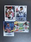 Ronald Acuna Jr 4-card lot '18 Topps ROOKIE LITM+Future is Bright inserts - PWE!