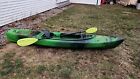 Kayak slightly used adjustables = rod holder-Field&Stream paddle and foot rests
