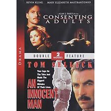 Consenting Adults / An Innocent Man DVD 2 Movie,  Free Domestic Shipping