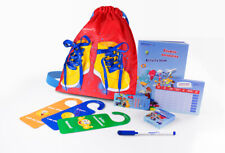 AEROFLOT RUSSIAN AIRLINES CHILDREN'S KIT BAG WITH CRAYONS AND GAMES