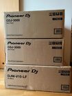 Pioneer DJ CDJ-3000 2 Pair + DJM-V10-LF DJ Controller Mixer 100V