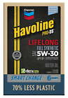 Chevron Havoline Lifelong 5W-30 Full Synthetic Motor Oil 6Quart Smart Change Box