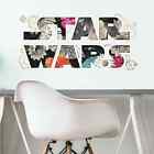 RoomMates Star Wars Floral Logo Peel And Stick Wall Decals With Foil New