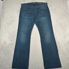 7 For All Mankind Jeans Mens Size 36x33 (Fits 38) A Pocket Bootcut Denim Dark