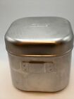 Coleman Cook Kit Pot  502 -960 Aluminum Carrying Case Only With Box — No Handle