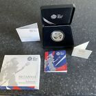 2021 Uk One Ounce Silver Britannia Uncirculated Coin By Royal Mint