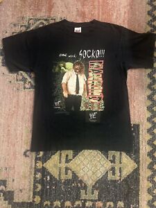 vintage 90’s WWF mankind t shirt.
