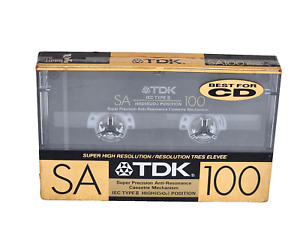 TDK SA90 Super High Position Type II Blank Cassette Tapes - Made in Japan