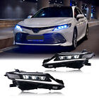 LED Sequential Headlights For Toyota Camry 8Th Gen 2018-2023 Front Lamps Pair (For: 2018 Toyota Camry SE)