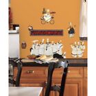Italian Fat Chefs Wall Decals Kitchen Chef Stickers Cooking Cafe Decorations