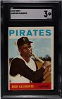 1964 Topps #440 Roberto Clemente SGC 3 VG Pittsburgh Pirates HOF The Great One