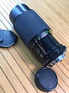 Vivitar 80-200mm 1:4.5 Auto Zoom Camera Lens #22008491/ 55mm Lens Japan.   #W