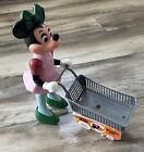 VINTAGE!! 1970’S DISNEY'S MINNIE MOUSE with SHOPPING CART and Box!!