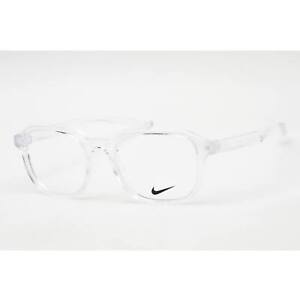Nike Unisex Eyeglasses Clear Demo Lens Plastic Square Shape Frame NIKE 7303 900