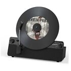 Vertical Automatic Record Player Bluetooth,  Belt Drive Vinyl Vertical Black