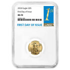 2024 $5 American Gold Eagle 1/10 oz NGC MS70 FDI First Label