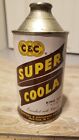 New ListingC&C Super Coola King Size Cone Top Soda Can,  New York NY , Must See