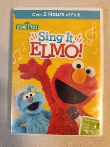 Sesame Street Sing It, Elmo! DVD Kids Children's Educational 2+ Hours Long