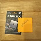 Roblox $50 Gift Card - Includes Free Virtual Item