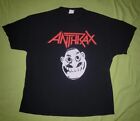 Anthrax Not Man Metal Thrashing Mad XL Shirt 2004