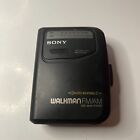 Sony Walkman WM-FX301 Auto Reverse Cassette Player AM/FM Black. Tested/Works