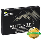 Sayan Pure Shilajit.Tablets 200mg 60 ct Fulvic Acid 1 Month Supply Altai Russia