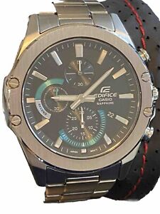 Casio Edifice Men's Black Watch - EFRS567D-1AV