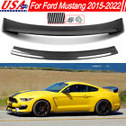 GT350 GT350R Style Trunk Spoiler Wing For Ford Mustang 2015-2022 Carbon Look ABS
