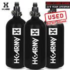 HK Army 48/3000 Compressed Air HPA Paintball Tank - Black - 2021 Hydro - 3 Pack