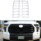 Chrome Front Fog Light Cover Trim Accessories Fit For Toyota Tundra 2022 2023