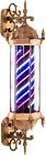 BarberPub Barber Pole Retro Style Light, Hair Barber Salon Shop Open Sign L080