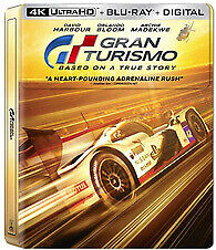 New Steelbook Gran Turismo: Based On A True Story (UHD + Blu-ray + Digital + BB)