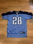 Youth XL Chris Johnson Tennessee Titans NFL Reebok Authentic Football Jersey