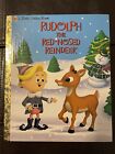 Rudolph The Red Nosed Reindeer Little Golden Book R MM First Edition 1998