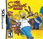 THE SIMPSONS GAME NINTENDO DS GAME 2007 NTSC-U/C GOOD CONDITION COMPLETE MANUAL