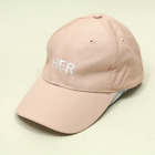 Burberry Her Perfume Embroidered Light Pink Adjustable Baseball Cap Hat