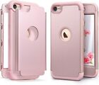 For iPod Touch 5th 6th & 7th Gen - Hard Hybrid Armor Impact Case Cover ROSE GOLD