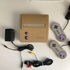 Super Nintendo SNES Jr Console SNS-101 W/ Cables & 2 Controllers