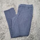 Old Navy Womens Pixie Pants Size 10 Navy Blue Straight Leg Mid Rise Pockets