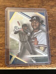 2021 Topps Gold Label Cristian Pache Rookie Class 2 62/99 Braves A's #13
