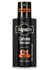 Alpecin Black Edition C1 Caffeine Shampoo Promotes Natural Hair Growth for Men
