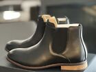 Vance Co. Men's Landon Chelsea Dress Boot Color Black Size 12W Style LANDON-BLK