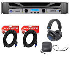 Crown Pro XTI1002 XTI 1002 1000w Amplifier Amp, DSP+Speakon Cables+Headphones