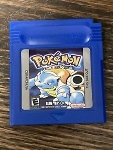 Pokemon Blastoise Blue Version Game Boy 1998 Classic Handheld Video Toy Not OG