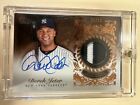 2022 Topps Reverence #TRAP-DJ Derek Jeter PATCH AUTO 6/10 YANKEES NO RESERVE HOT