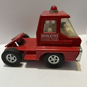 Vintage Structo BY ERTL Toys Semi Cab Truck Tractor Pressed Steel Toy